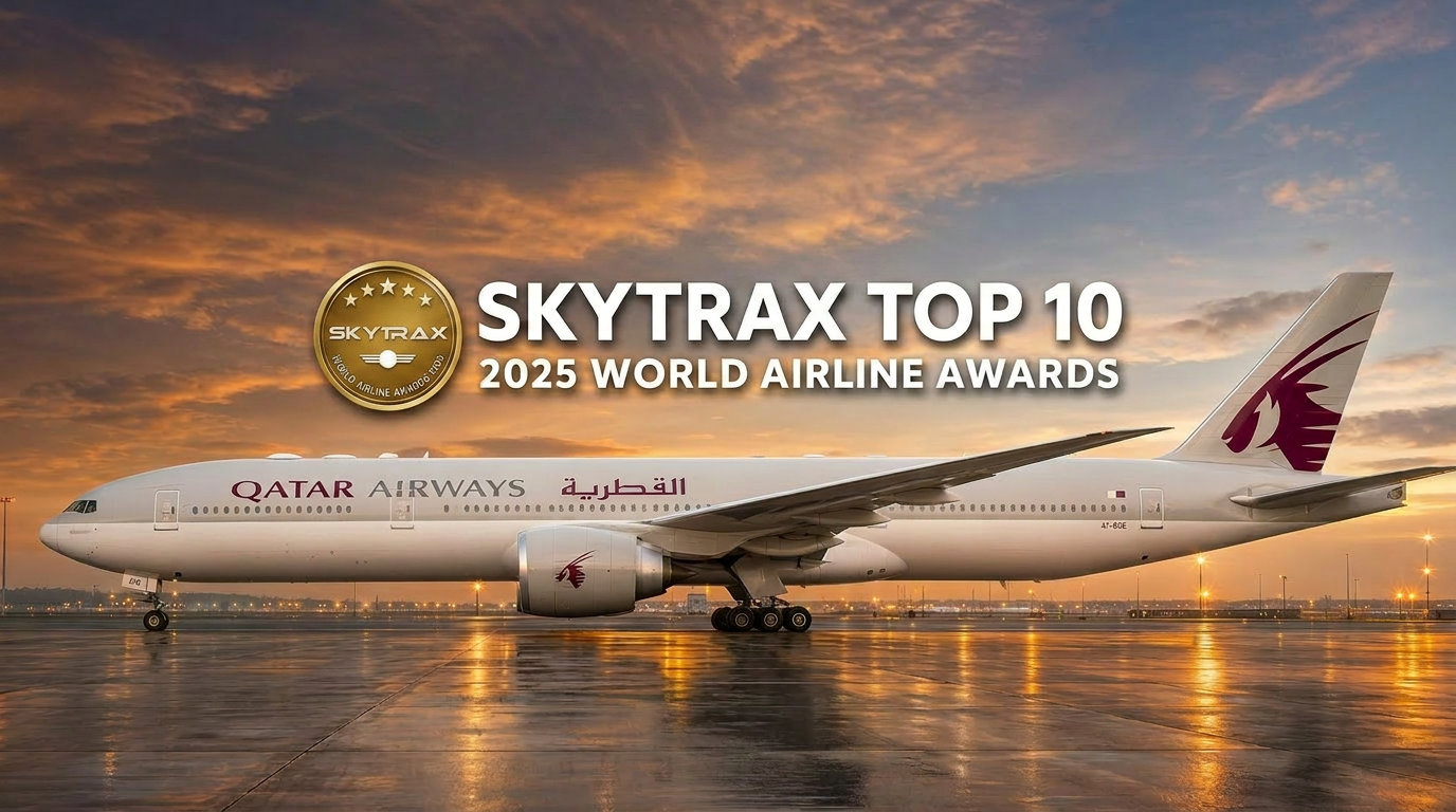 Skytrax top 10 airlines in the world in 2025 and what makes them worth flying